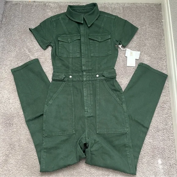 New Good American FIT FOR SUCCESS JUMPSUIT - Picture 4 of 9